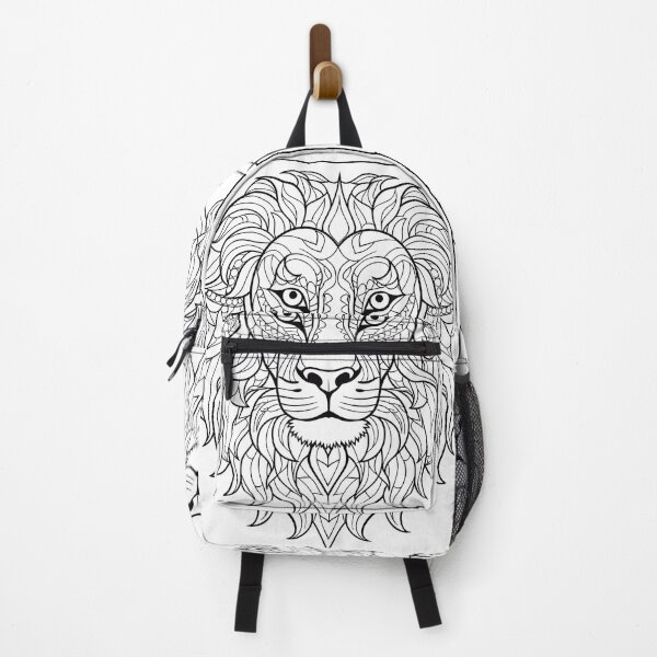 Item preview, Lion #4 Coloring Page Pattern  designed and sold by DavidColoring.