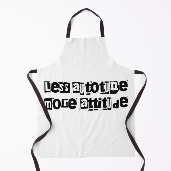 Item preview, "Less Autotune, More Attitude" Graphic Design - Modern Style designed and sold by Tattee.