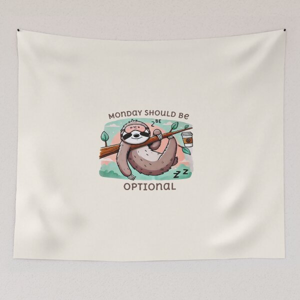 Item preview, Monday Should Be Optional designed and sold by Anupios.