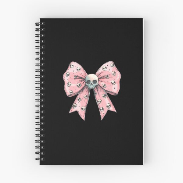 Aperçu de l'œuvre Crânes à nœuds Crâne d'Halloween Crâne Crâne Gothique Crâne Mignon femme gothique nœud crâne gothique pastel goth nœud rose créée et vendue par DarkDesign69.
