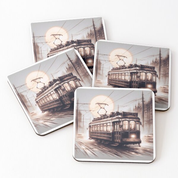 Aperçu de l'œuvre Tramway n°3 créée et vendue par Gentle40Winks.