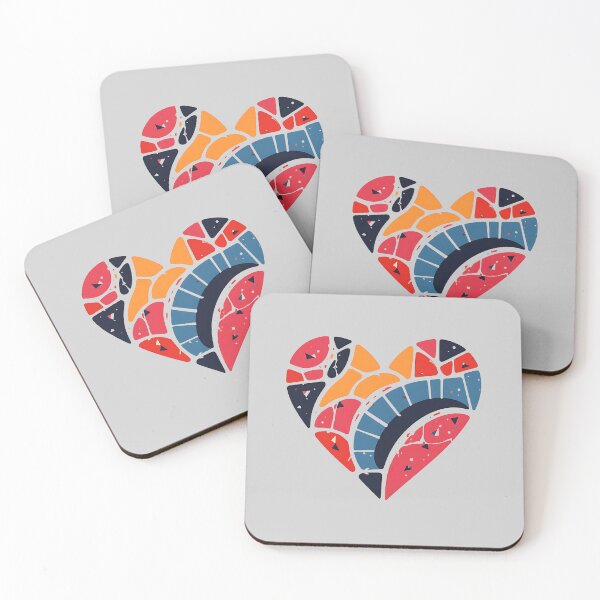 Item preview, Modern Geometric Heart designed and sold by Itsheartshop.