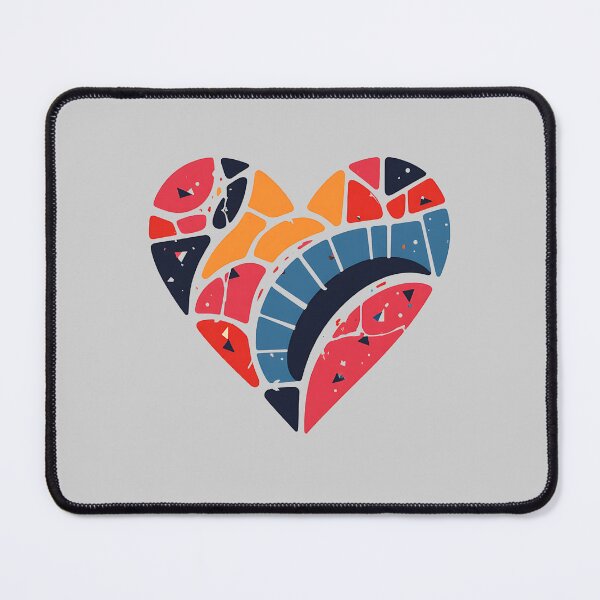 Item preview, Modern Geometric Heart designed and sold by Itsheartshop.