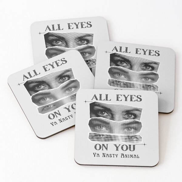Item preview, All Eyes On You Ya Nasty Animal Creepy Eyes designed and sold by ZuzDoesDesigns.