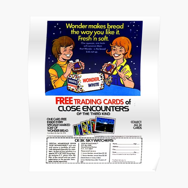 Wonder Bread Posters Redbubble