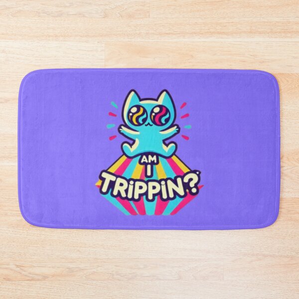 Item preview, Am I TRIPPIN'! Funny Psychedelic Kitty designed and sold by Shs-Kenya.