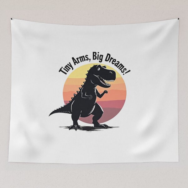 Item preview, Funny T-Rex Tiny Arms Big Dreams Dinosaur designed and sold by ibobo4656.