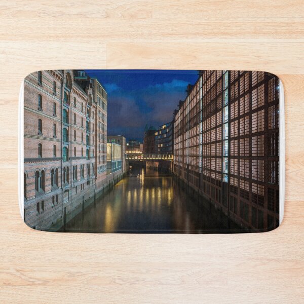 Item preview, River view of the HafenCity buildings in Hamburg designed and sold by WorldScenery.