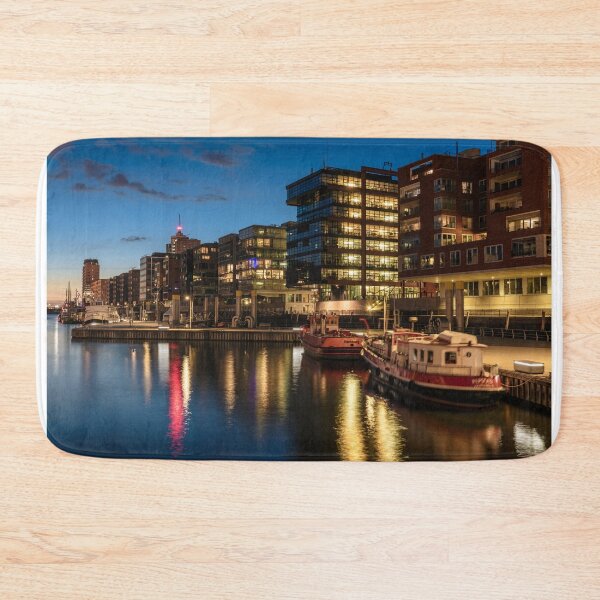 Item preview, HafenCity night view in Hamburg, Germany designed and sold by WorldScenery.
