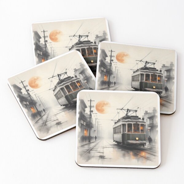 Aperçu de l'œuvre Tramway n°5 créée et vendue par Gentle40Winks.