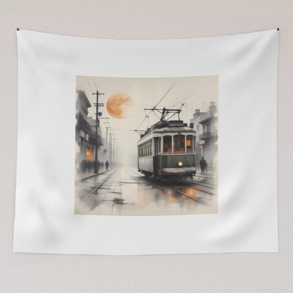 Item preview, Tram No.5 designed and sold by Gentle40Winks.