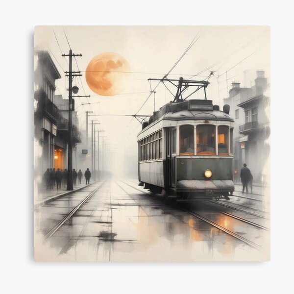 Aperçu de l'œuvre Tramway n°5 créée et vendue par Gentle40Winks.