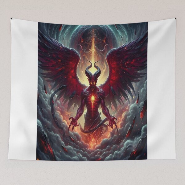 Item preview, The devil rises designed and sold by Down Unda Store.
