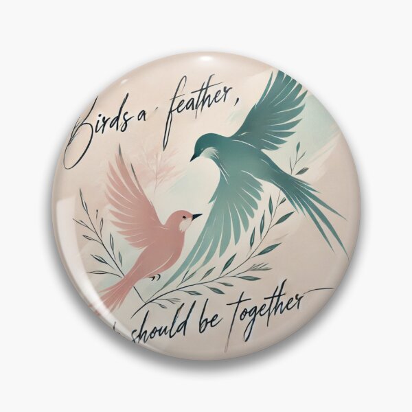 Item preview, Birds of a feather designed and sold by teetaledesigns.
