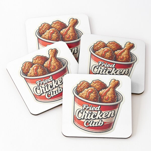Aperçu de l'œuvre Club de poulet frit – Seau de poulet créée et vendue par DigiSudu.