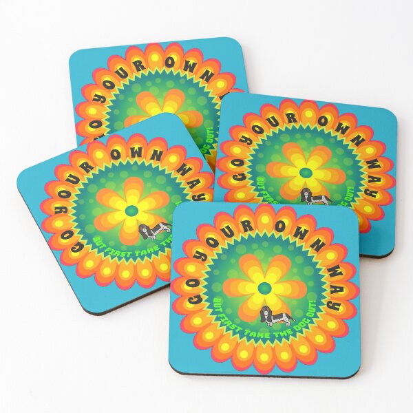 Item preview, Go your own away....but first take the dog out! designed and sold by Pawethic Prints Studio.