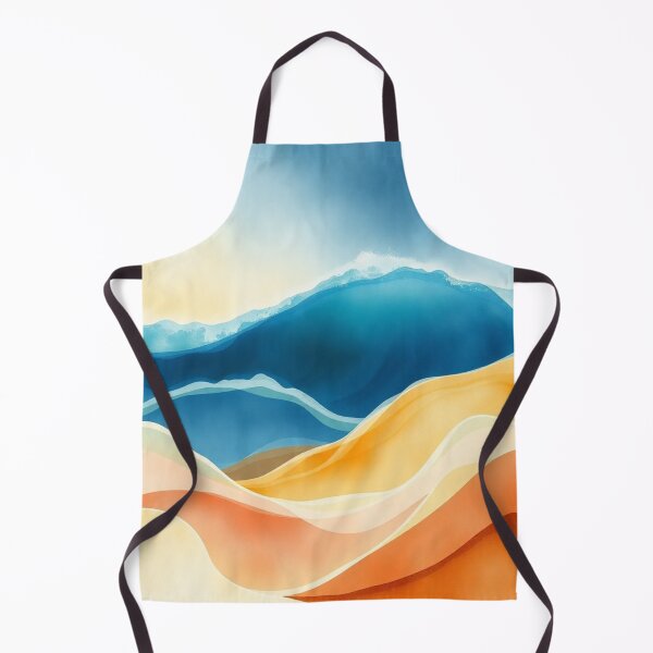 Item preview, Beautiful Abstract Watercolor Pattern of Multi-Colored Sand Dunes - Perfect for Coastal Decor designed and sold by FestivityFinds.