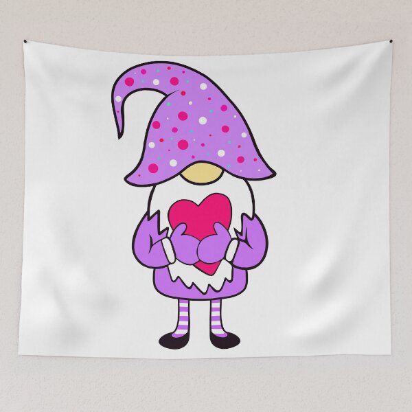 Item preview, Valentine Gnome  designed and sold by Sartoris Art.