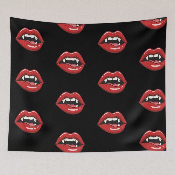 Item preview, Vampire lips designed and sold by Tw1nsAIArt.
