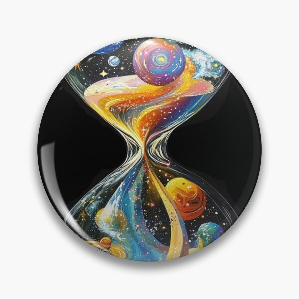 Item preview, Cosmic Sands - Galaxy Hourglass Dreams designed and sold by Creet-Design.