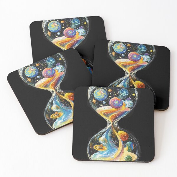 Item preview, Cosmic Sands - Galaxy Hourglass Dreams designed and sold by Creet-Design.
