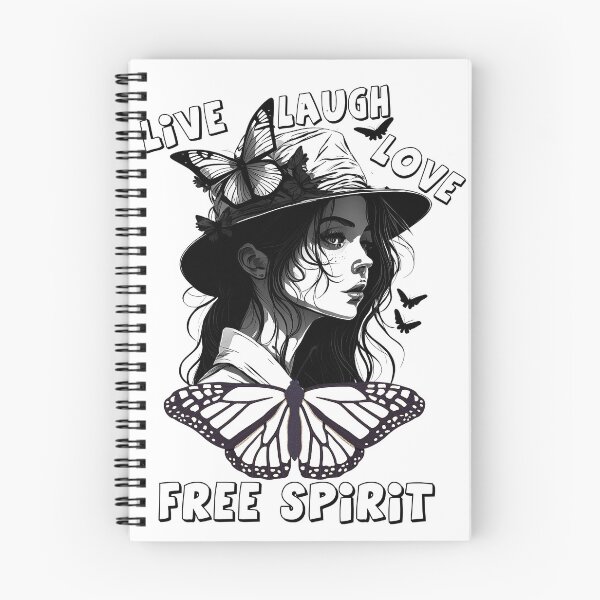 Artikelvorschau, Lebe, lache, liebe, freier Geist, Natures Way Festival der Freiheit entworfen und verkauft von GO-TSHIRTS.