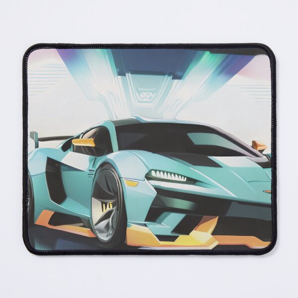 Item preview, Super Sports Car, Cyan designed and sold by DigitalHeadache.