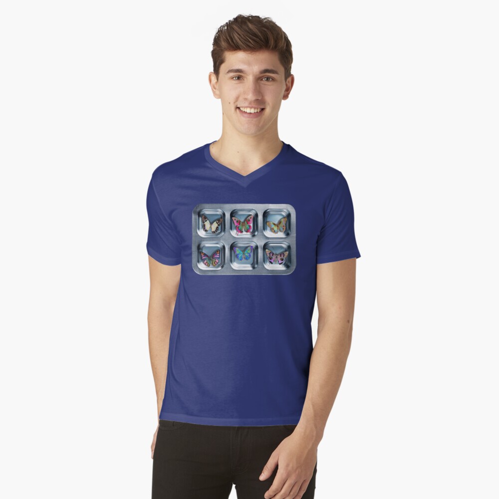 Item preview, V-Neck T-Shirt designed and sold by dinaaaaaah.