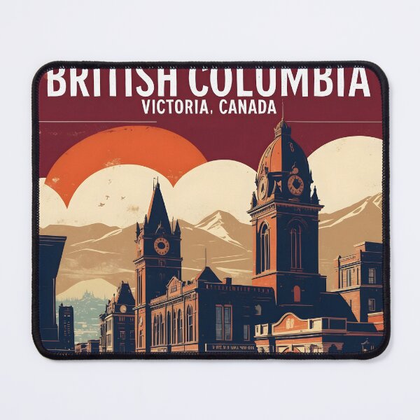 Item preview, British Columbia Victoria Canada 1950s Vintage Travel Tourism designed and sold by TravelersGems.