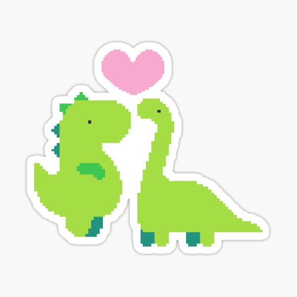 Item preview, Dinos in Love designed and sold by tTma.