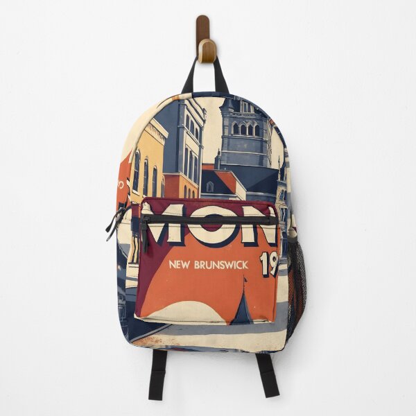 Item preview, Moncton New Brunswick Canada 1950s Vintage Travel Tourism designed and sold by TravelersGems.