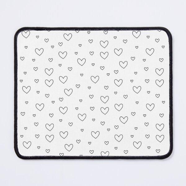 Item preview, white hearts designed and sold by Aesthetic Crew.