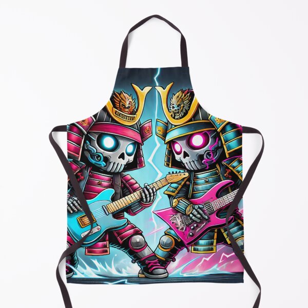 Item preview, Cyber Shogun Rockbot – The Ultimate Warrior of Power and Rebellion - Model 8 designed and sold by NeonBot_Shop.