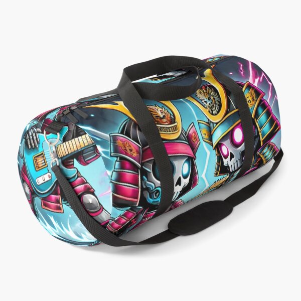 Item preview, Cyber Shogun Rockbot – The Ultimate Warrior of Power and Rebellion - Model 8 designed and sold by NeonBot_Shop.