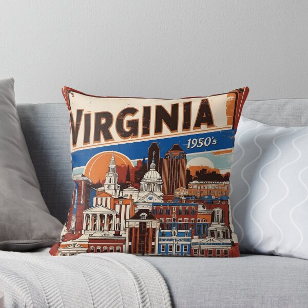 Item preview, Virginia 1950s USA Vintage Retro Tourism  designed and sold by TravelersGems.