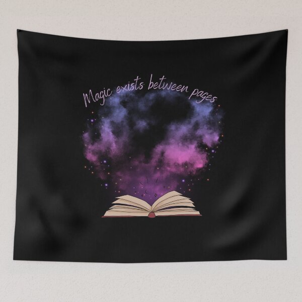 Item preview, Magic Exists Between Pages T-Shirt Perfect Gift For Book Lovers designed and sold by EvocatiVerse.