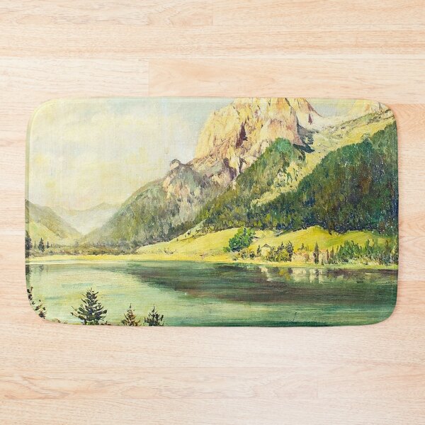 Item preview, Mountain Lake Summer Landscape designed and sold by tomorrowsart.