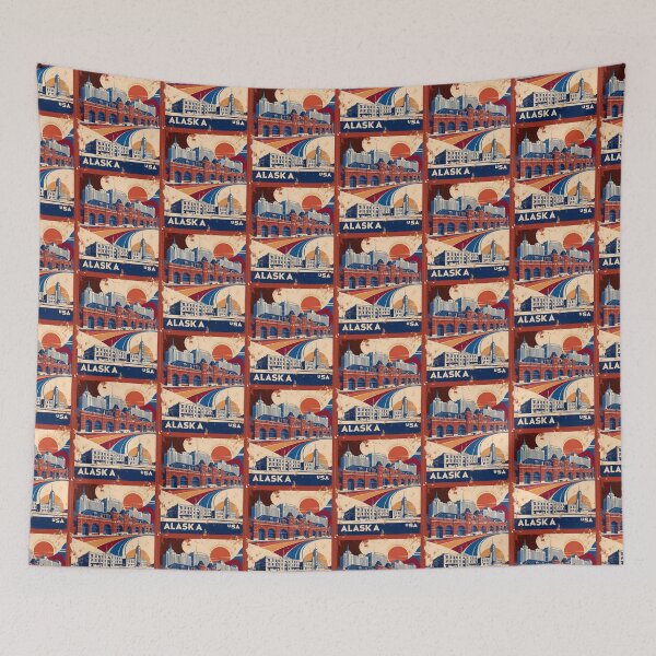 Item preview, 1950s Alaska USA Vintage Retro Tourism  designed and sold by TravelersGems.