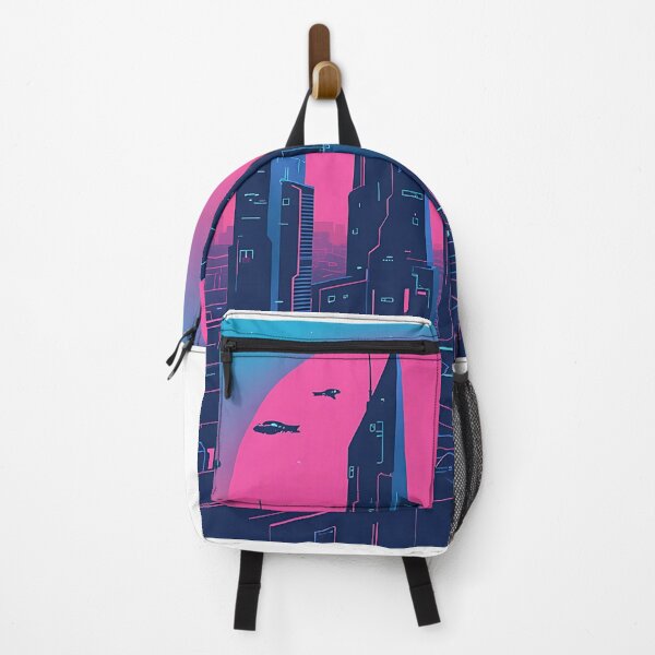 Item preview, Cyberpunk Neon City Aesthetic for Sci-Fi and Tech Lovers designed and sold by VibeTCreations.