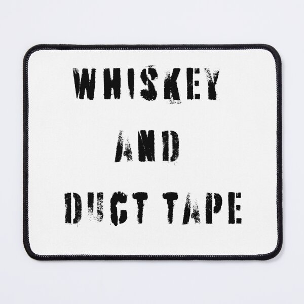 Item preview, Whiskey and duct tape, first aid kit, funny joke vintage designed and sold by GGtiger.