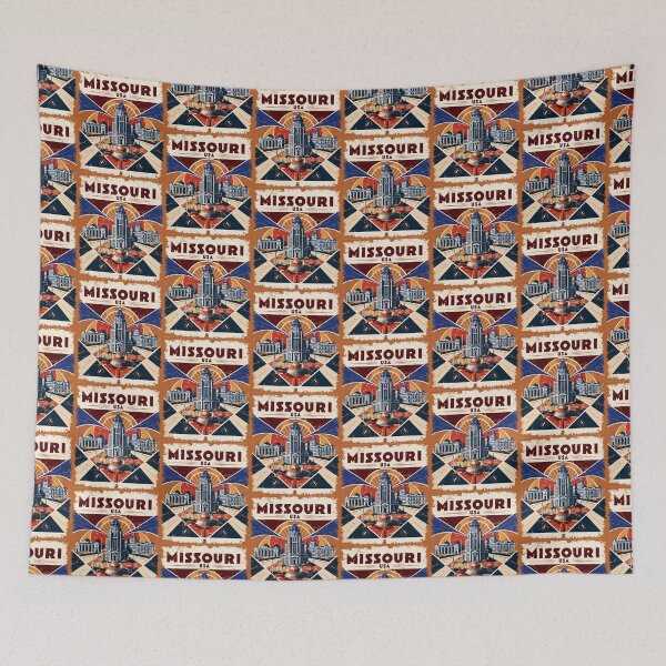 Item preview, Missouri 1950s USA Vintage Retro Tourism  designed and sold by TravelersGems.