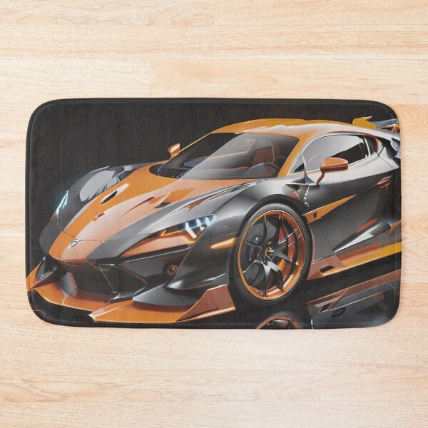 Item preview, Super Sports Car, Orange & Black designed and sold by DigitalHeadache.