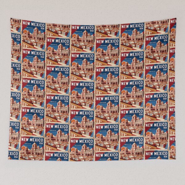 Item preview, New Mexico 1950s USA Vintage Retro Tourism  designed and sold by TravelersGems.