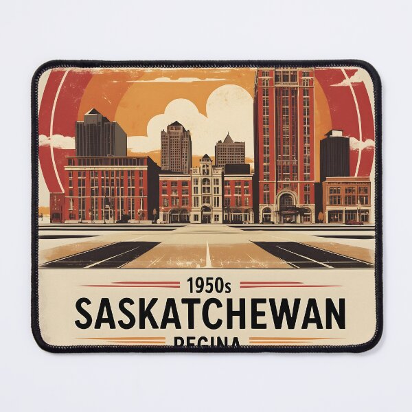 Item preview, 1950s Regina Saskatchewan Canada Vintage Travel Tourism designed and sold by TravelersGems.