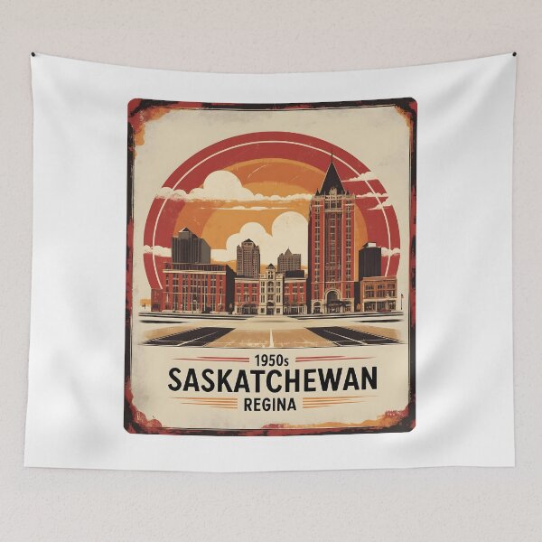 Item preview, 1950s Regina Saskatchewan Canada Vintage Travel Tourism designed and sold by TravelersGems.