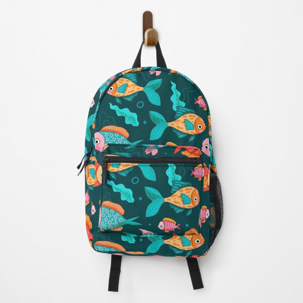 Item preview, School of colorful fish designed and sold by OtterFactory.
