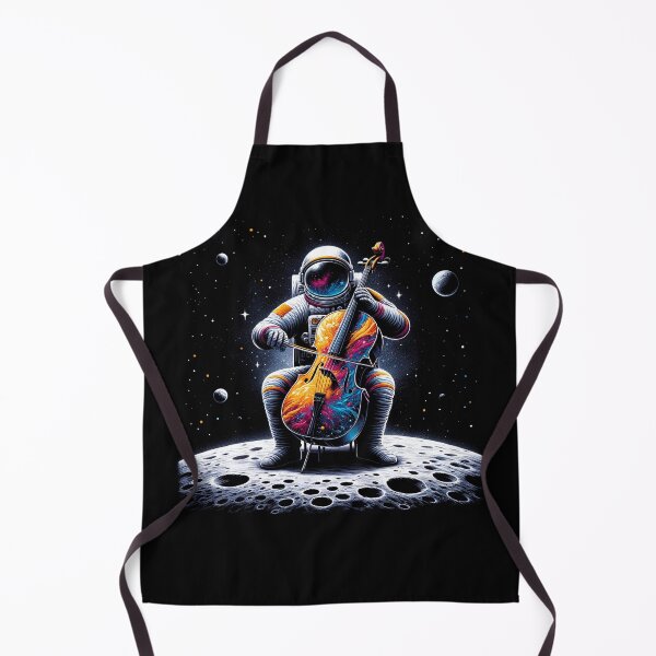 Item preview, Astronaut Playing Cello in Space Cello Player Cellist designed and sold by Kimberley King Art King Art.
