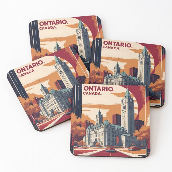 Item preview, Ontario Canada 1950s Vintage Travel Tourism designed and sold by TravelersGems.