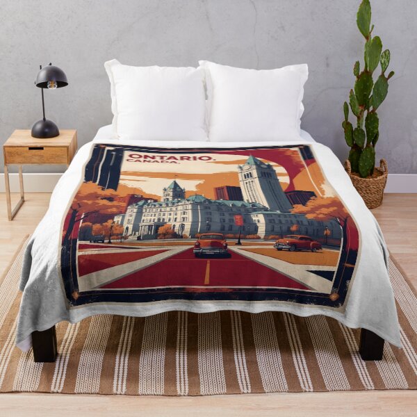 Item preview, Ontario Canada 1950s Vintage Travel Tourism designed and sold by TravelersGems.