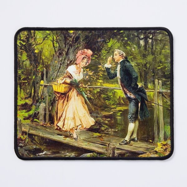 Item preview, Couple on the Bridge designed and sold by tomorrowsart.